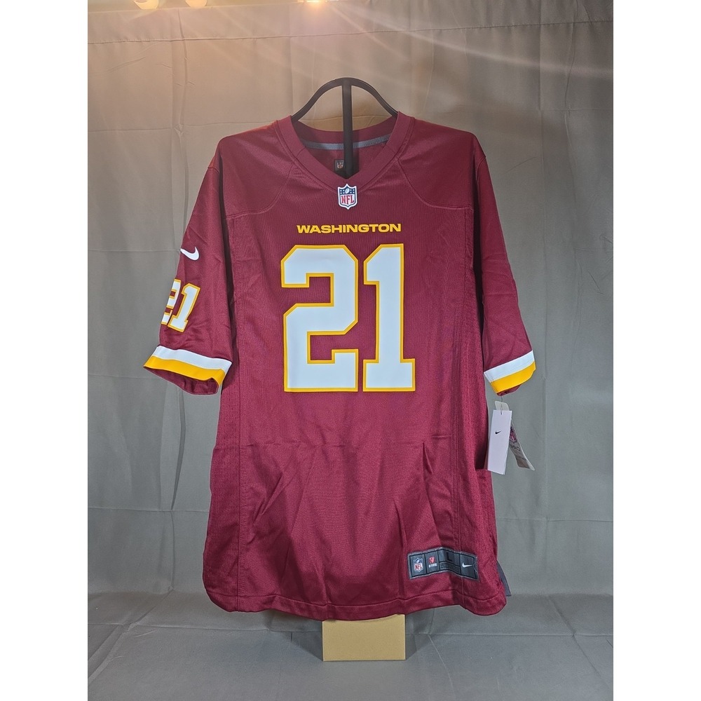 Nike Washington Redskins Commanders Sean Taylor #21 Jersey On-Field Men's L NWT